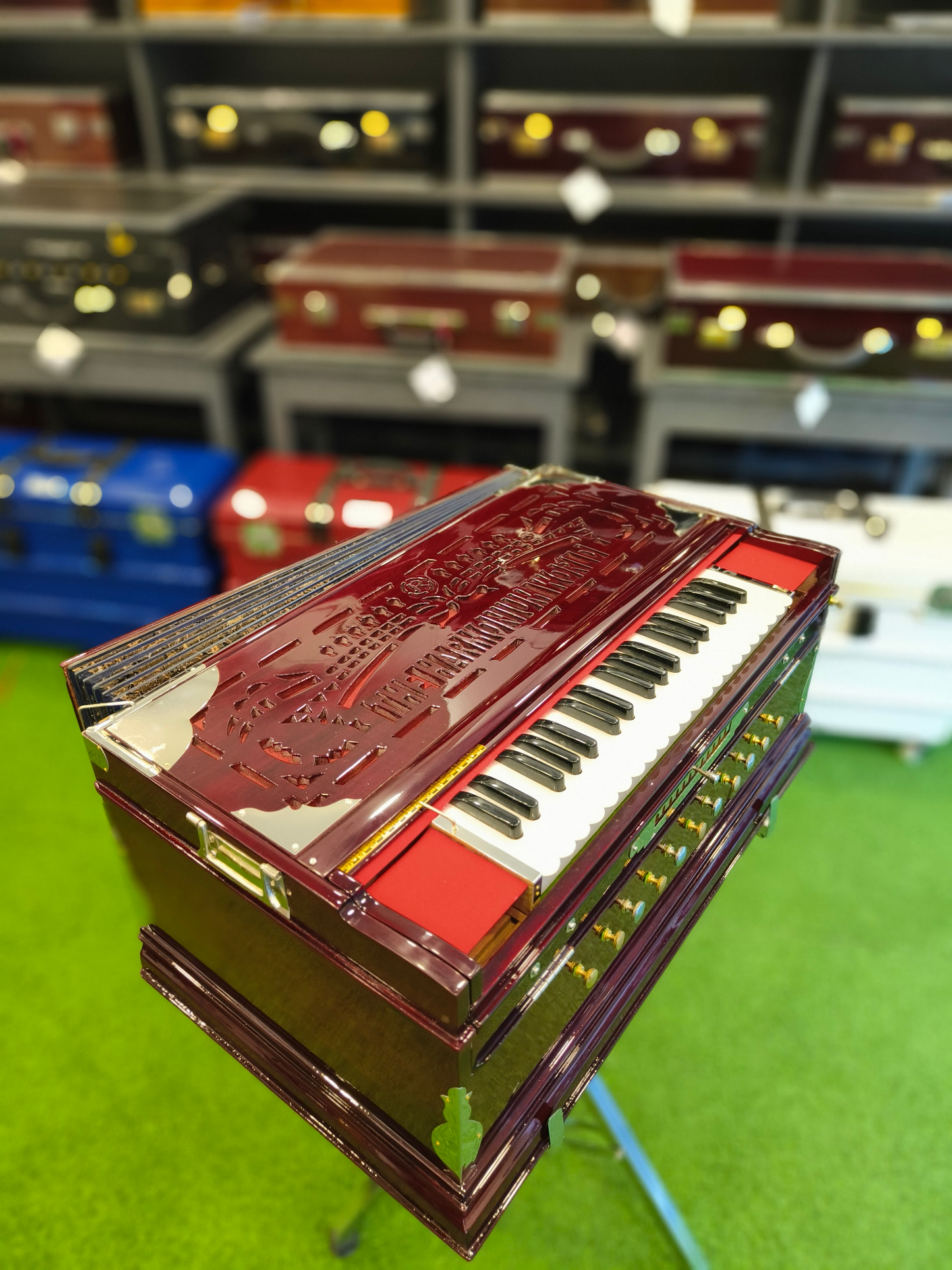German Jubilate (BMMF) - 4 Line 13 Scale Changer Bass Male Male Female Premium Harmonium