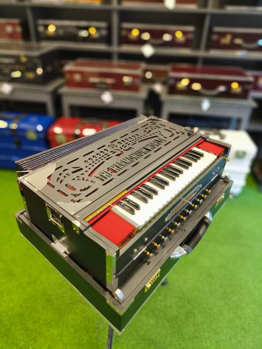 MELODY P (BMMF) - 4 Line 13 Scale Changer Bass Male Male Female Premium Harmonium