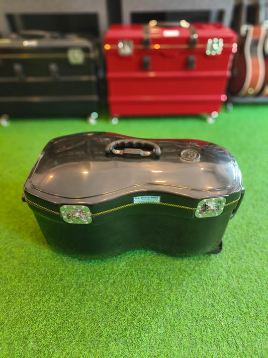 Hard Flight Fiber Case (Dark Glossy Black) for 1 Tabla 1 Baya