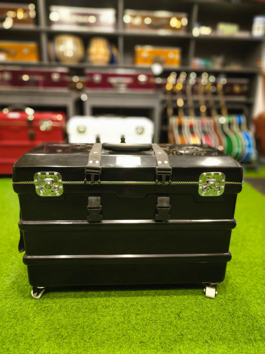 Hard Flight Fiber Case (Dark Glossy Black) for 3 Line 9 Scale Changer Harmonium